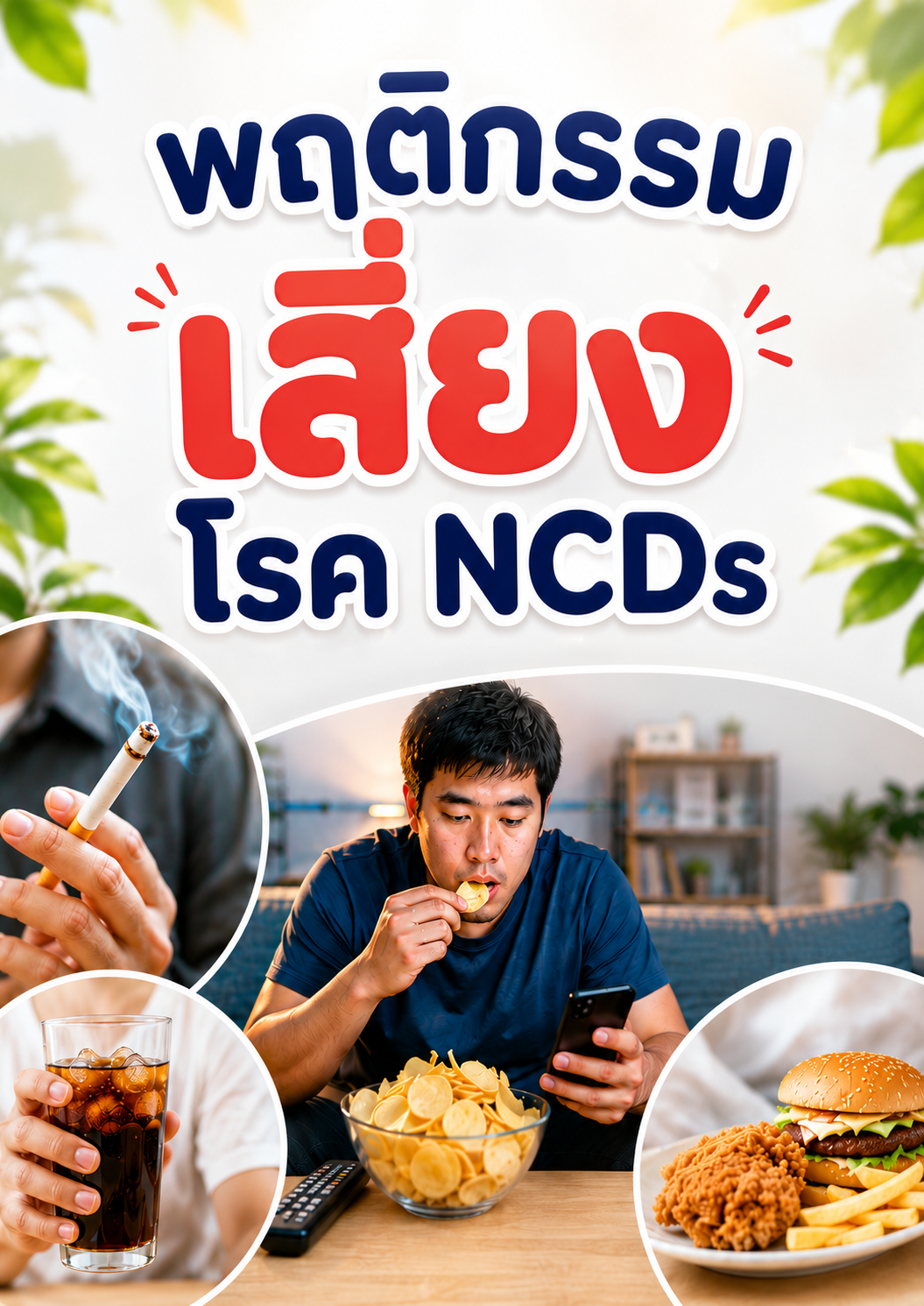 พฤติกรรมเสี่ยงโรค NCDs
